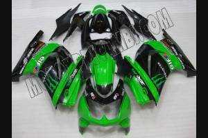 Carenados en abs pintados para la calle compatible con Kawasaki ZX Ninja 250 2008 - 2011 - MXPCAV4905