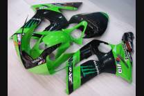 Carenados en abs pintados para la calle compatible con Kawasaki ZX6R 636 2003 - 2004 - MXPCAV4907