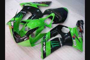 Carene stradali in abs verniciate compatibili con Kawasaki ZX6R 636 2003 - 2004 - MXPCAV4907