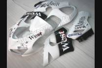 Lackierte Straße Verkleidung auf ABS kompatibel mit Kawasaki ZX6R 636 2005 - 2006 - MXPCAV4909