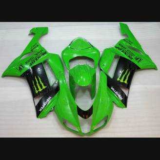 Painted street fairings in abs compatible with Kawasaki ZX6R 2007 - 2008 - MXPCAV4911