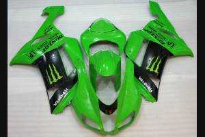 Carenados en abs pintados para la calle compatible con Kawasaki ZX6R 2007 - 2008 - MXPCAV4911