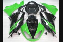 Lackierte Straße Verkleidung auf ABS kompatibel mit Kawasaki ZX6R 2009 - 2012 - MXPCAV4913