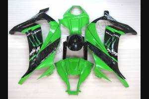Carene stradali in abs verniciate compatibili con Kawasaki ZX10R 2011 - 2015 - MXPCAV4922