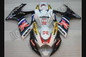 Lackierte Straße Verkleidung auf ABS kompatibel mit Suzuki Gsxr 600/750 2006 - 2007 - MXPCAV4962