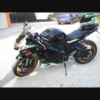 Lackierte Straße Verkleidung auf ABS kompatibel mit Suzuki Gsxr 600/750 2008 - 2010 - MXPCAV4969