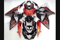 Carenados en abs pintados para la calle compatible para Suzuki Gsxr 1000 2009 - 2016 - MXPCAV4985