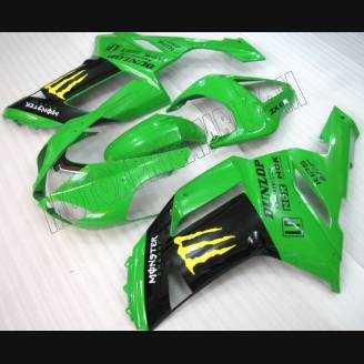 Carene stradali in abs verniciate compatibili con Kawasaki ZX6R 2007 - 2008 - MXPCAV5208