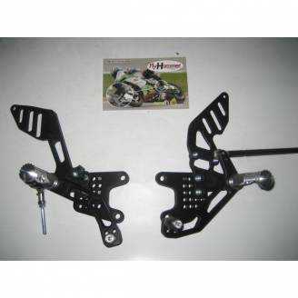 Repose-pieds reculés en Ergal Aprilia RSV4 2009 - 2016 - MXPPAE5212