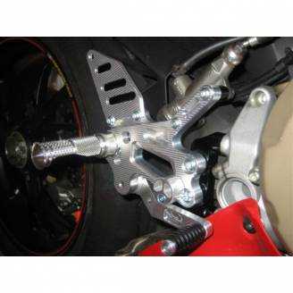 Repose-pieds reculés en Ergal Ducati 899 1199 Panigale - MXPPAE5214