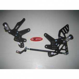 Estriberas Atrasadas en Ergal Kawasaki Zx10R 2011 - 2015 - MXPPAE5216