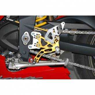 Fussrastenanlagen im Ergal Triumph 675 2006 - 2012 - MXPPAE5219