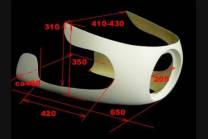 Half Fairing Road - Laverda Race OL750-1SM MXPVCR5242