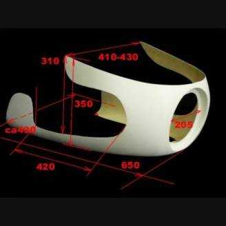 Cupolino Universale Race OL750-1SM - MXPVCR5242