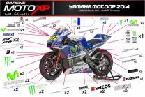 Painted Race Fairings Yamaha R1 2007 - 2008 - MXPCRV5379