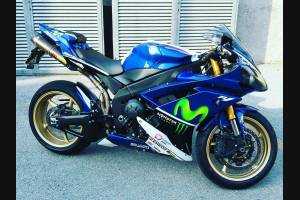 Painted street fairings in abs compatible with Yamaha R1 2007 - 2008 - MXPCAV5383