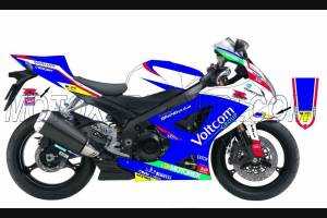 Carenados en abs pintados para la calle compatible para Suzuki Gsxr 1000 2007 - 2008 - MXPCAV5427