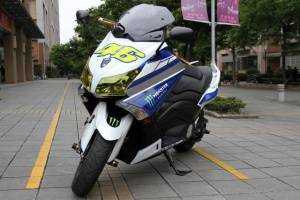 Painted street fairings in abs compatible with Yamaha T Max 530 2012 - 2014 - MXPCYT5451