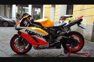 Painted street fairings in abs compatible with Honda Cbr 1000 2004 - 2005 - MXPCAV5573