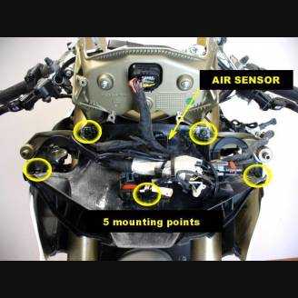 Ducati 899 1199 Panigale Verkleidung mit Hoecker ohne Kotflugel - MXPCRD5581