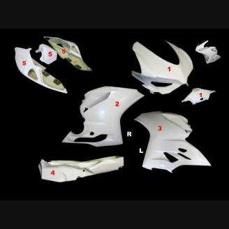 Ducati 899 1199 Panigale Verkleidung mit Hoecker ohne Kotflugel - MXPCRD5581