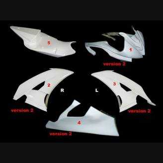 Yamaha R6 2008 - 2016 Verkleidung mit Hoecker ohne Kotflugel - MXPCRD5586