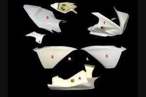 Carénages Yamaha R1 2009 - 2014 sans Pare-boue - MXPCRD5587