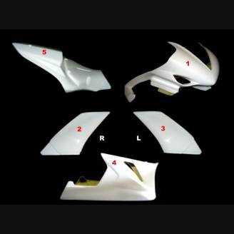 Yamaha R1 2007 - 2008 Verkleidung mit Hoecker ohne Kotflugel - MXPCRD5608