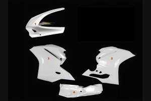 Front fairings Ducati 1299 959 Panigale without back seat for Akrapovic silencer - MXPCRD5643