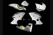 Carene completa di codone Racing - MXPCRD5885