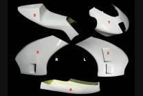 Complete fairings in 5 Pieces without front fender Vers.1 5PZ 