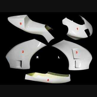 Complete fairings in 5 Pieces without front fender Vers.1 5PZ 