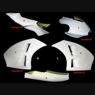 Complete fairings in 5 Pieces without front fender Vers.2 5PZ 