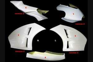 Complete fairings in 5 Pieces without front fender Vers.2 5PZ 