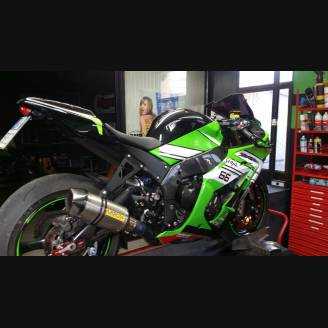 Lackierte Straße Verkleidung auf ABS kompatibel mit Kawasaki ZX10R 2011 - 2015 - MXPCAV5925