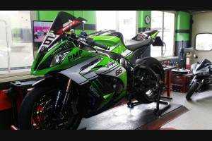 Lackierte Straße Verkleidung auf ABS kompatibel mit Kawasaki ZX10R 2011 - 2015 - MXPCAV5925