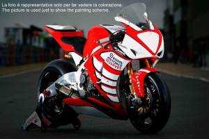 Lackierte Rennverkleidung Honda Cbr 1000 RR 2012 - 2016 - MXPCRV6040