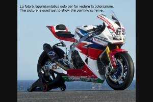 Lackierte Rennverkleidung Honda Cbr 1000 RR 2008 - 2011 - MXPCRV6042