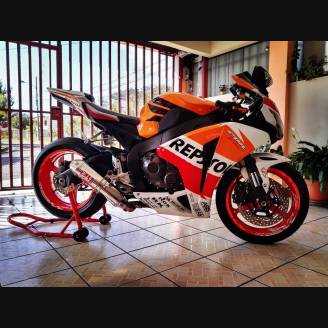 Carenage en abs pour la roue avec peinture compatible avec Honda Cbr 1000 2008 - 2011 - MXPCAV6078