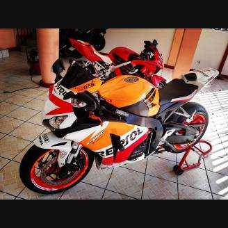 Carenage en abs pour la roue avec peinture compatible avec Honda Cbr 1000 2008 - 2011 - MXPCAV6078