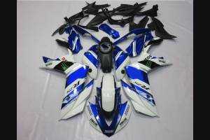 Lackierte Straße Verkleidung auf ABS kompatibel mit Yamaha R25 R3 2015 - 2017 - MXPCAV6089