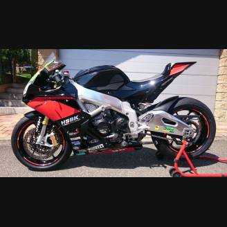 Lackierte Rennverkleidung Aprilia RSV4 2009 - 2014 - MXPCRV6091
