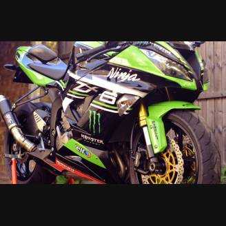 Painted street fairings in abs compatible with Kawasaki ZX6R 636 2013 - 2018 - MXPCAV6096