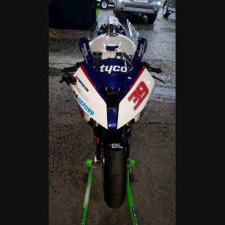 Carenage Racing Peint Bmw S1000 RR 2009 - 2014+cache réservoir MXPCRV6098