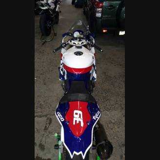 Carenage Racing Peint Bmw S1000 RR 2009 - 2014+cache réservoir MXPCRV6098