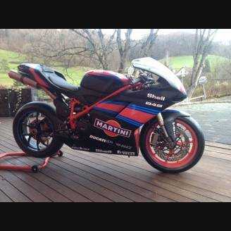 Lackierte Rennverkleidung Ducati 848 1098 1198 - MXPCRV6099