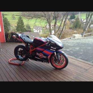 Lackierte Rennverkleidung Ducati 848 1098 1198 - MXPCRV6099