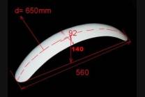 Front mudguard MXPVCR6318 