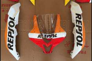 Lackierte Straße Verkleidung auf ABS kompatibel mit Honda CBR 600 RR 2007 - 2008 - MXPCAV6488