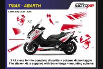 Sticker set compatible with Yamaha T Max 530 2015 - 2016 - MXPKAY6499